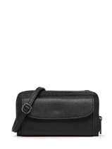 Cross Body Tas Caviar Leder Milano Zwart caviar CA23068